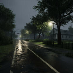 Tranquil Rain for Deep Contemplation