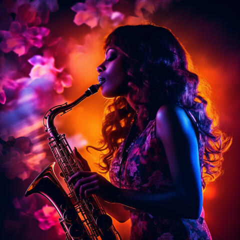 Vibrant Whirl: Jazz Music Pulse