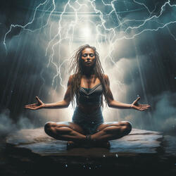 Meditación Pacífica Con Truenos