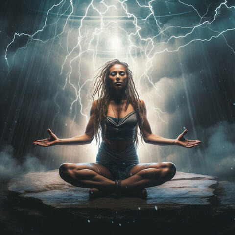 Melodías Tranquilas De Truenos: Música Meditativa Para La Serenidad