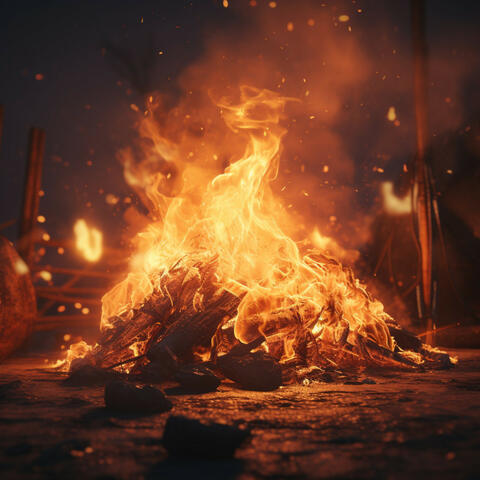 Ember Comfort: Soothing Fire Flames for Dogs