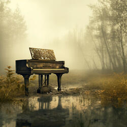 Echoing Piano Night Melody