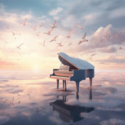 Reverberating Piano Rhythmic Flow