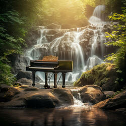Serene Melodic Echo Piano