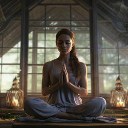 Flowing Serenity in Yoga's Tune
