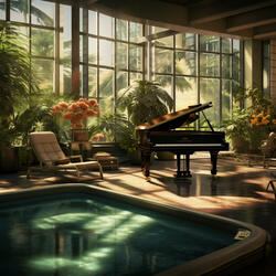 Spa's Piano Serenity