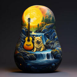 Melodic Music for Pets in Rain