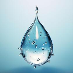 Meditative Raindrops Tranquility