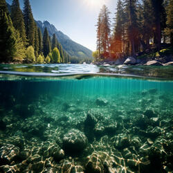 Cadencia Tranquilizadora De Las Olas Iluminadas Por La Luna