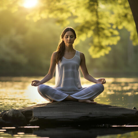 Binaural River Meditation: Flowing Serenity