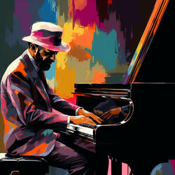 Jazz Piano Vibrant Sonic