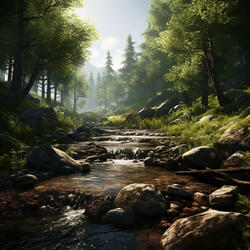 Gentle Stream's Caress for Cats