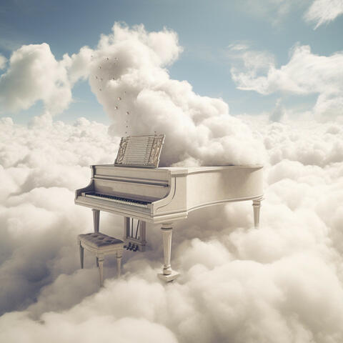 Lienzo De Nubes: Piano Pinta Historias Soñadoras En Teclas Suaves