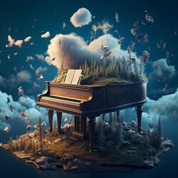 Piano Echoes of Happiness