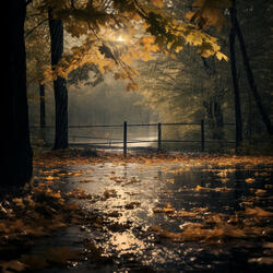 Cats' Peace in Rain's Sound