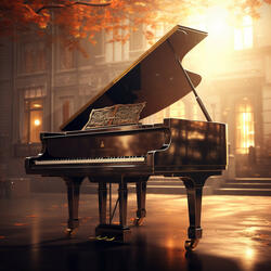 Piano's Harmonious Work Ambiance