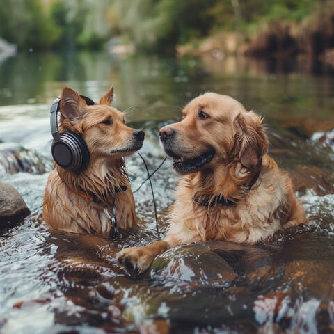 Streamside Companions: Pets Calming Echoes