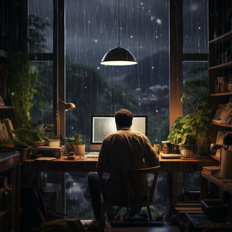 Tormenta De Conocimiento: Lluvia Binaural Para Estudio Profundo
