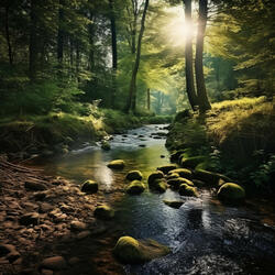 Whispering Stream for Deep Rest