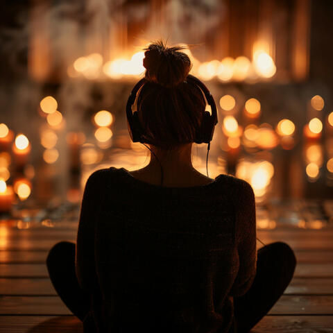 Relaxation Fire Tones: Gentle Embers