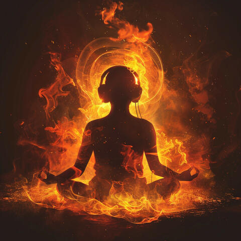 Fire Meditation Echoes: Flame Stillness