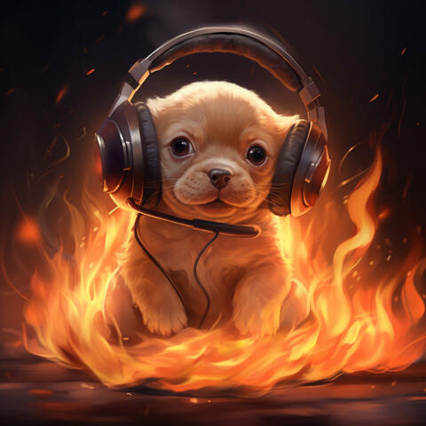 Dogs Fire Harmony: Playful Rhythms