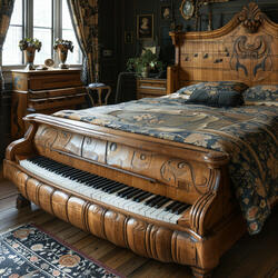 Ecos De Piano Tranquilo De La Noche