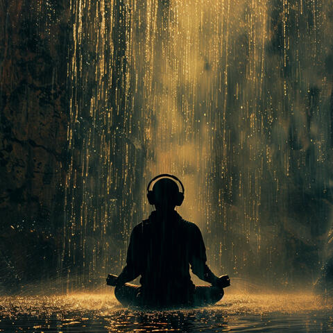 Meditation Serenity Rain: Serene Echoes