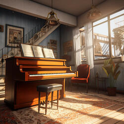 Piano's Tranquil Melody for Rest
