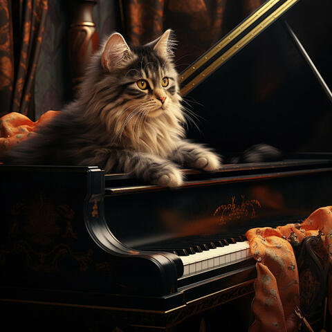 Cats' Piano: Gentle Melodies for Feline Relaxation