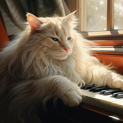 Feline's Relaxing Piano Session