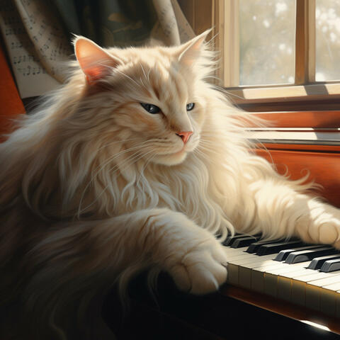 Feline Serenity: Piano Music for Cats' Relaxation