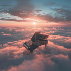 Brillo Del Solsticio De Invierno En El Piano