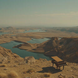 Melodía Del Camino Del Viaje En El Piano