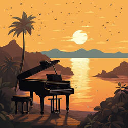 Piano in Summers Embrace