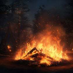 Fireside Serenity for Peaceful Rest
