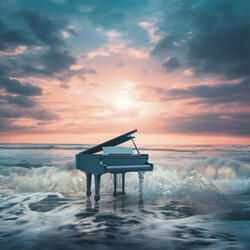 Piano in Oceanic Waves