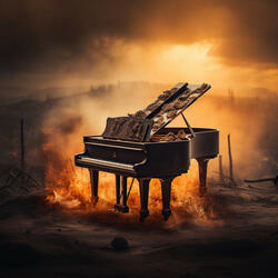 Rhythmic Piano Fabric of Sound