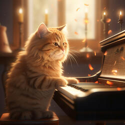 Piano for Feline Comfort