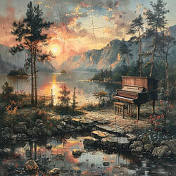 Eco Armónico Del Piano Relajante