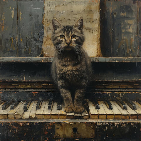 Bigotes De Piano: Notas Elegantes De Gatos