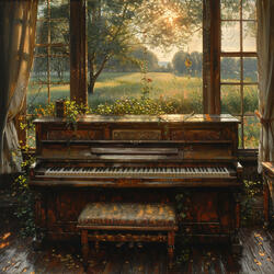 Flujo Etéreo Del Piano De Pureza