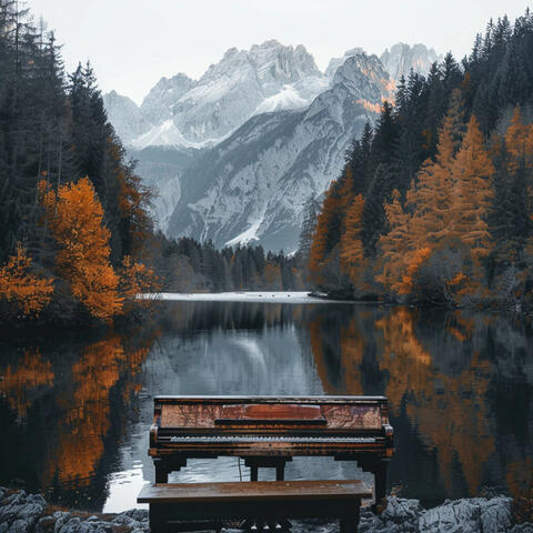 Música De Piano: Ecos Ámbar