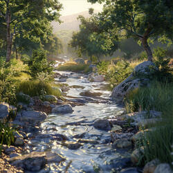 Rejuvenating Streams of Serene Waters