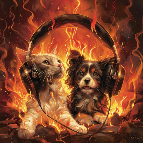 Warmth of Fire: Soothing Music for Pets