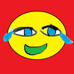 Ominous laughter of a man