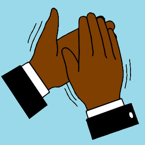 The sound of applause