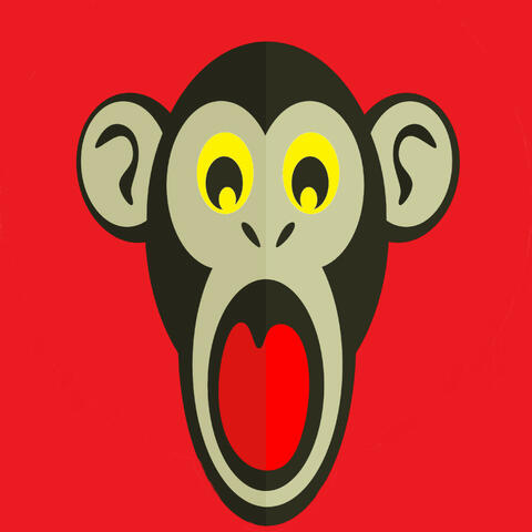 The sound of a monkey