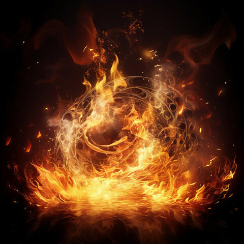 Fire Rhythms: Intense Flame Harmony