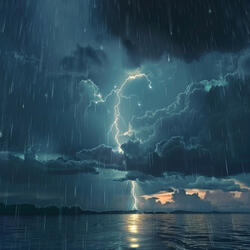 Restful Thunder Showers in Binaural